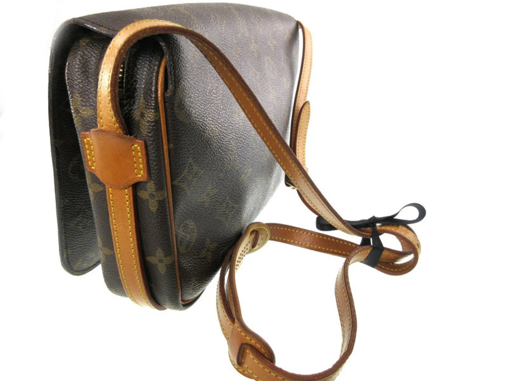 Louis Vuitton Saint Shoulder Bag Brown Canvas Germain Monogram